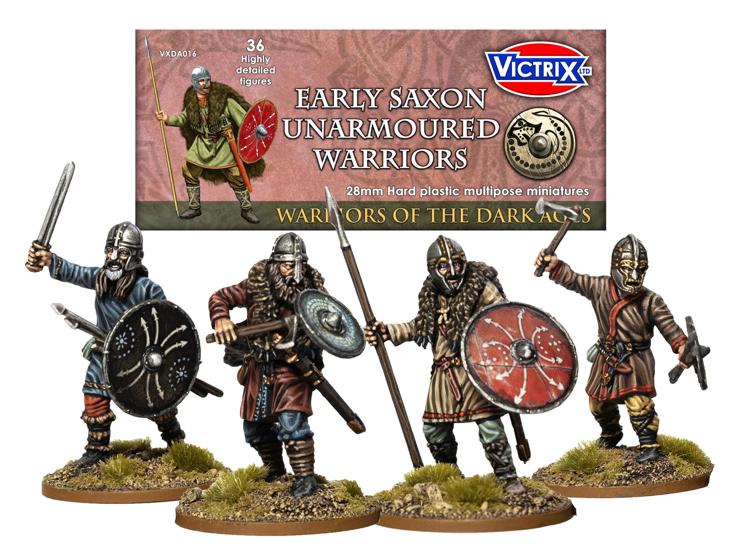 Victrix | Early Saxon Unarmoured Warriors