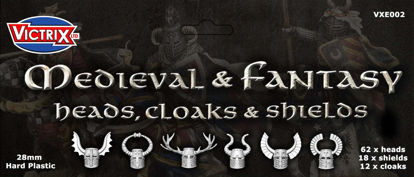 Victrix | Medieval & Fantasy Heads, Cloaks & Shields
