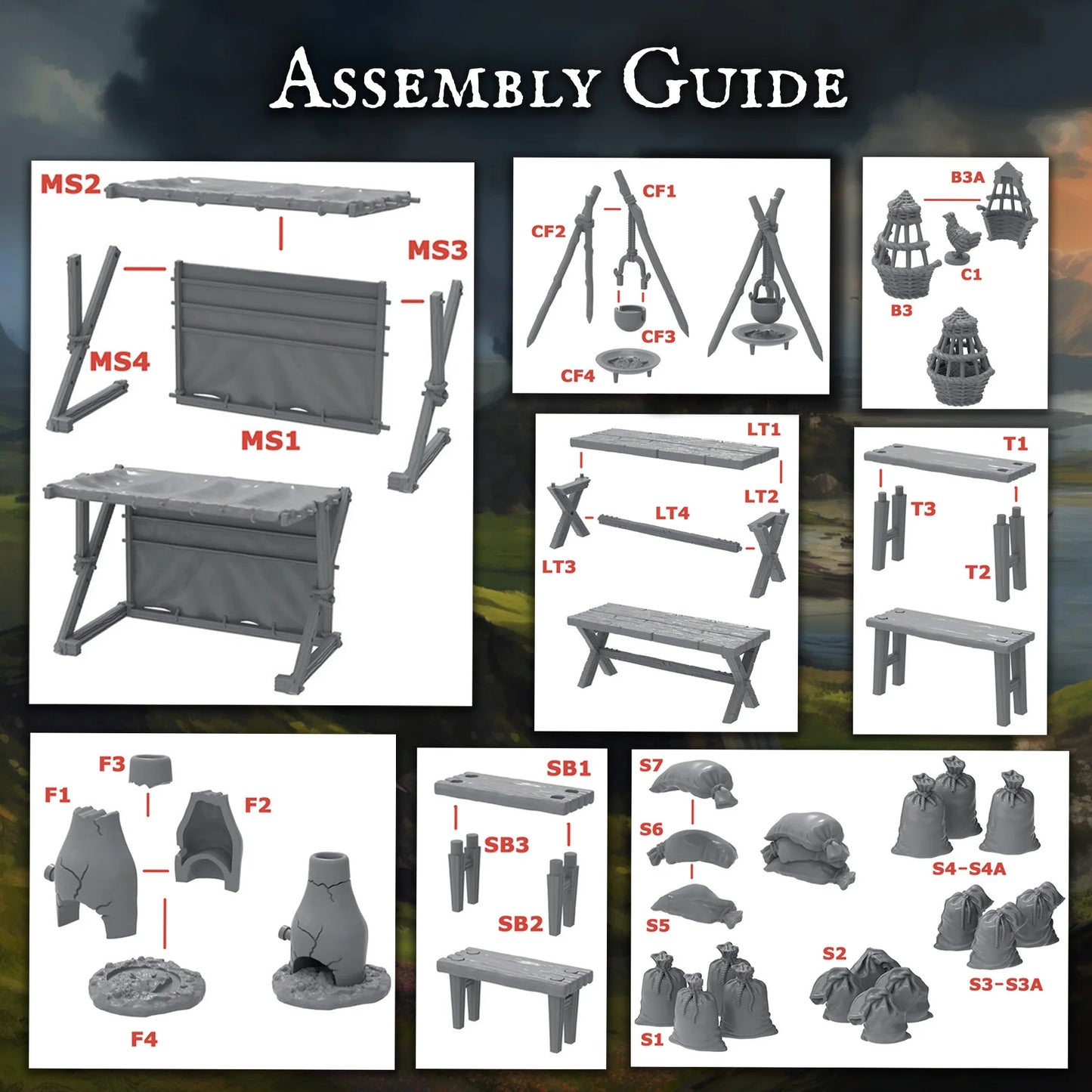 Victrix | Market Stall (Medieval & Dark Ages)