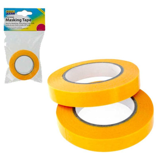 Precision masking tape 10mmx18m Twin pack