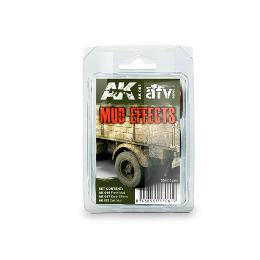 AK061 - AK Interactive - Mud Effects Set