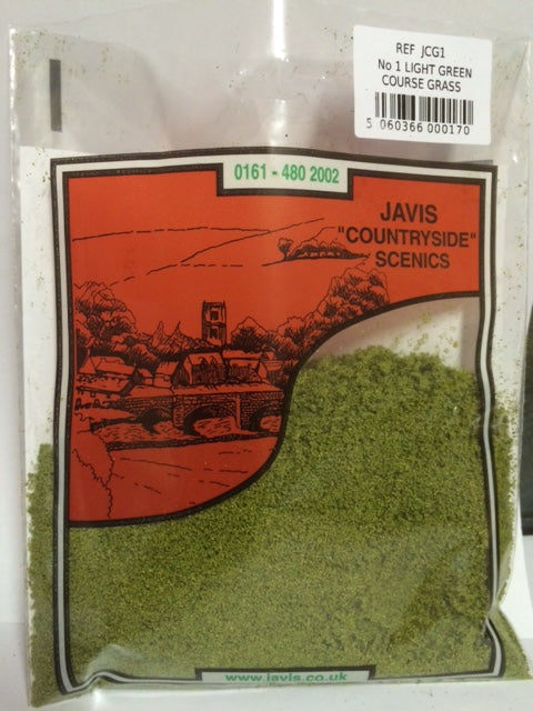 Javis Scatter No.1 Light Green Coarse Grass