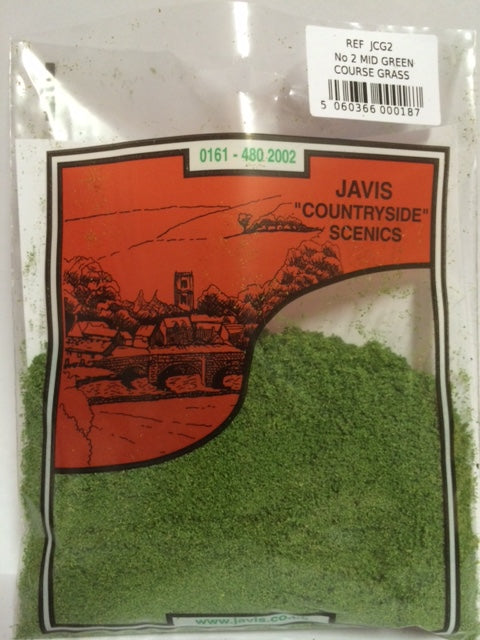 Javis Scatter No.2 Mid Green Coarse Grass