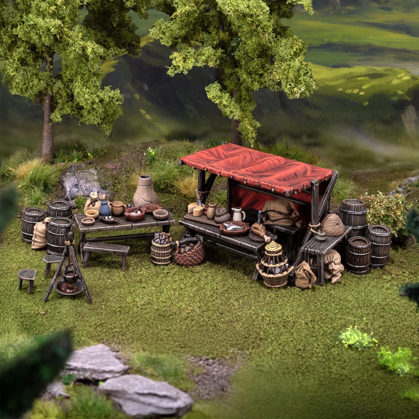 Victrix | Market Stall (Medieval & Dark Ages)