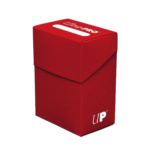 Ultra Pro Trading Card Storage Case - Holds 80 Cards - Red