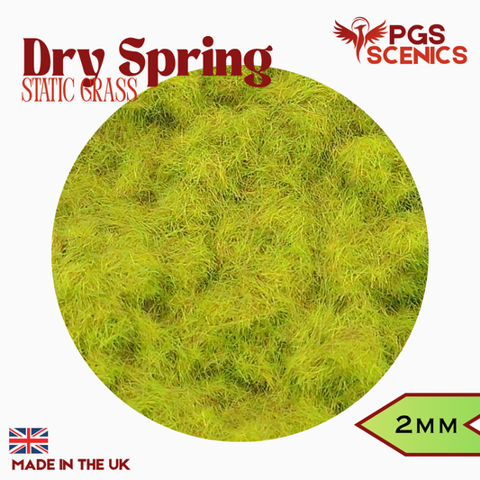 2mm Dry Spring - Static Grass