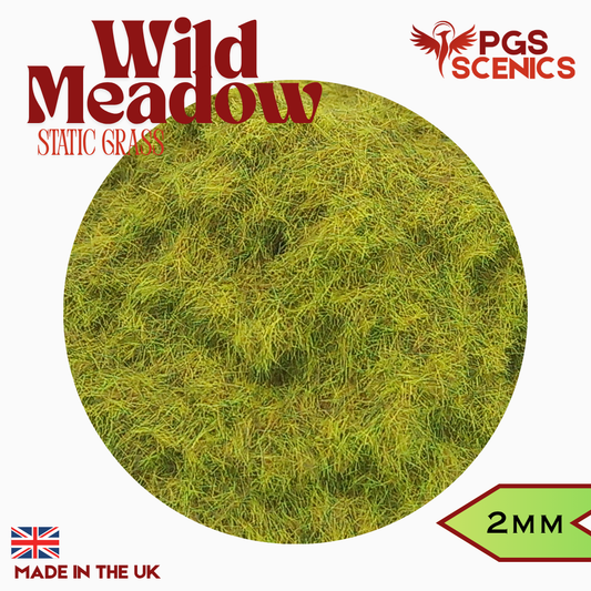 2mm Wild Meadow - Static Grass