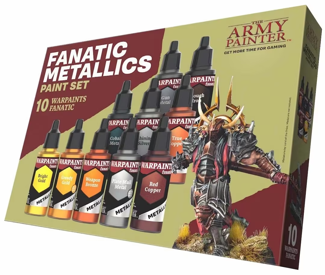 Warpaints Fanatic Metallics Paint Set