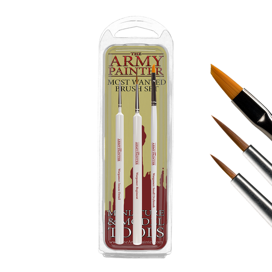 The Army Painter - Most Wanted Brush Set
