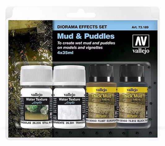 AV Set Diorama Effects - Mud & Puddles (4x35ml)