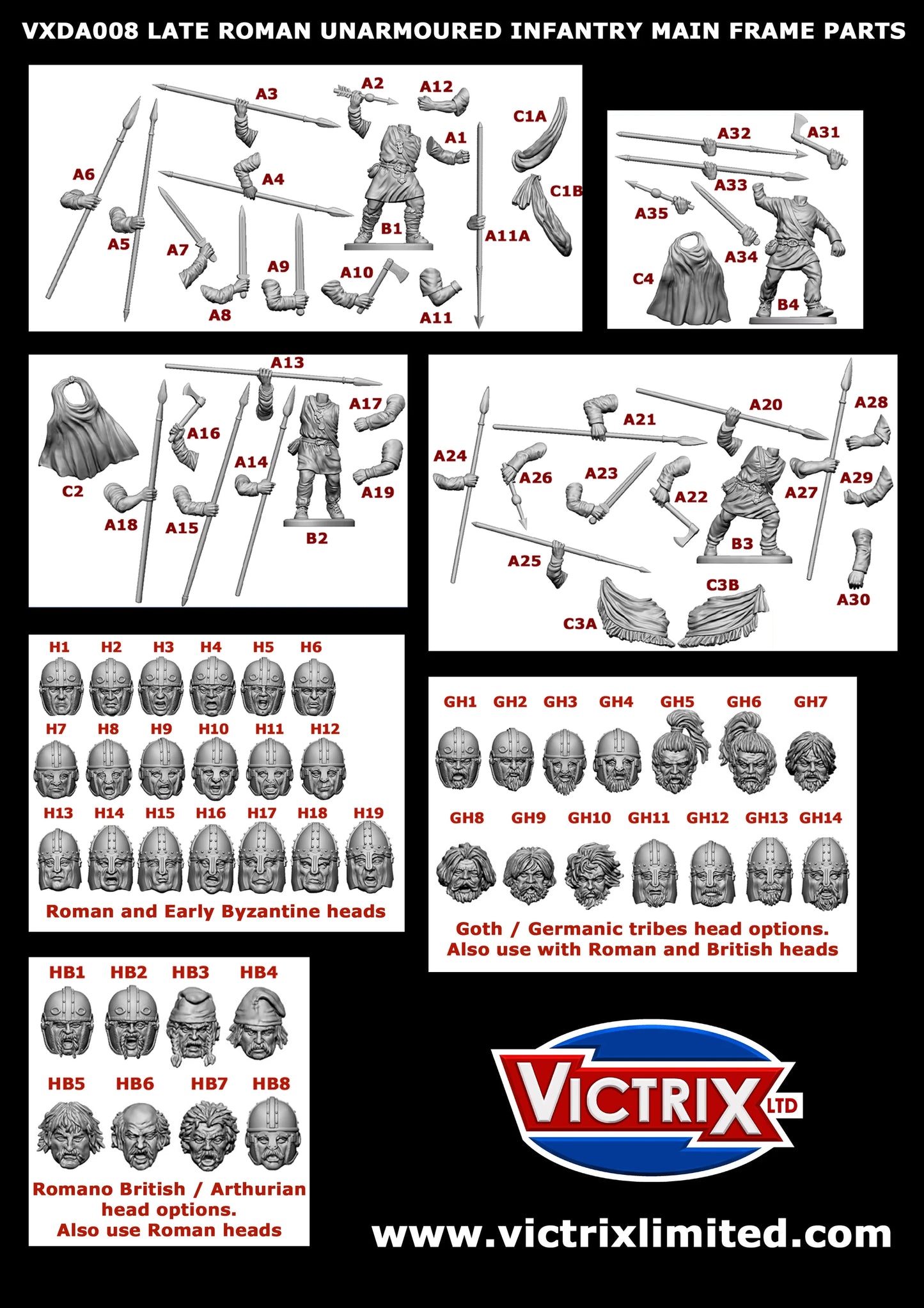 Victrix | Late Roman Unarmoured Infantry