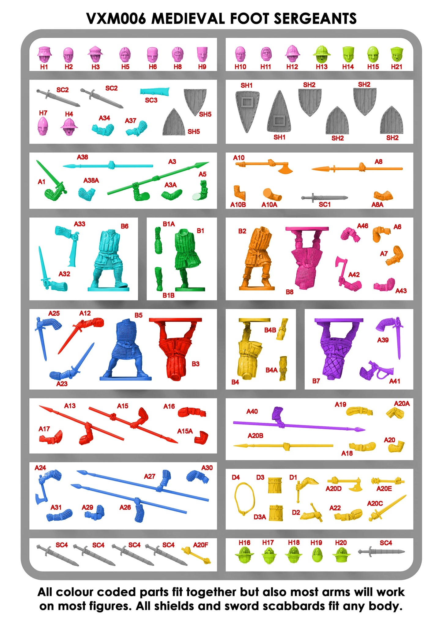Victrix | Medieval Foot Sergeants