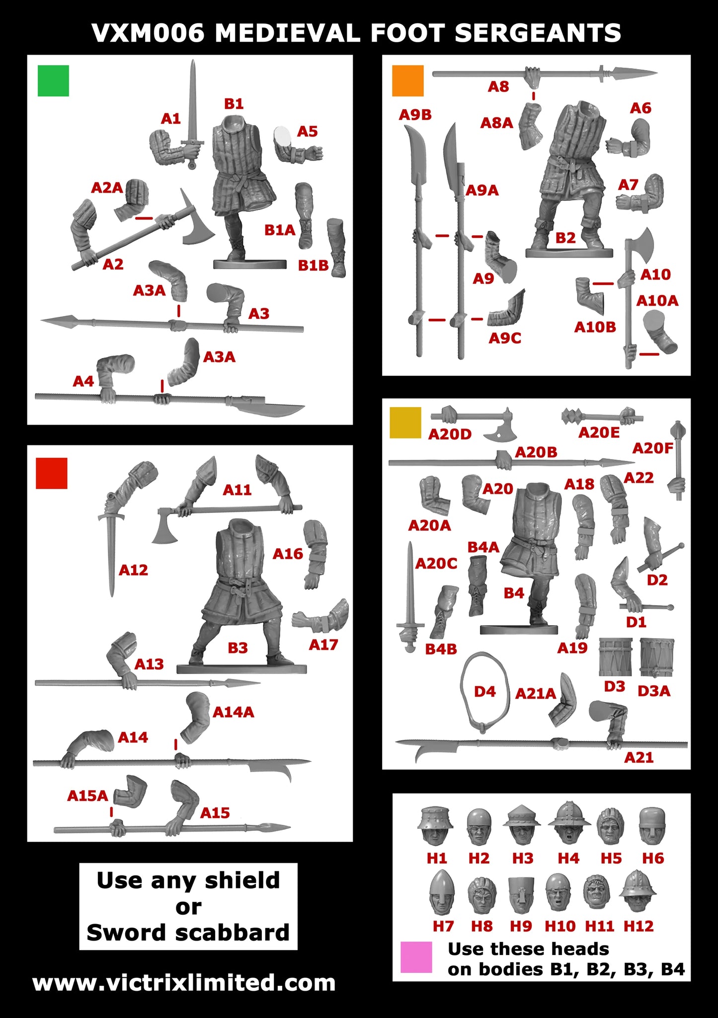 Victrix | Medieval Foot Sergeants