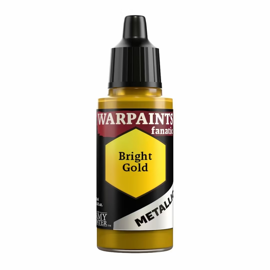 Warpaints Fanatic Metallic: Bright Gold - 18ml