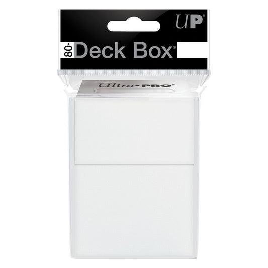 Ultra Pro Trading Card Storage Case - Holds 80 Cards - White