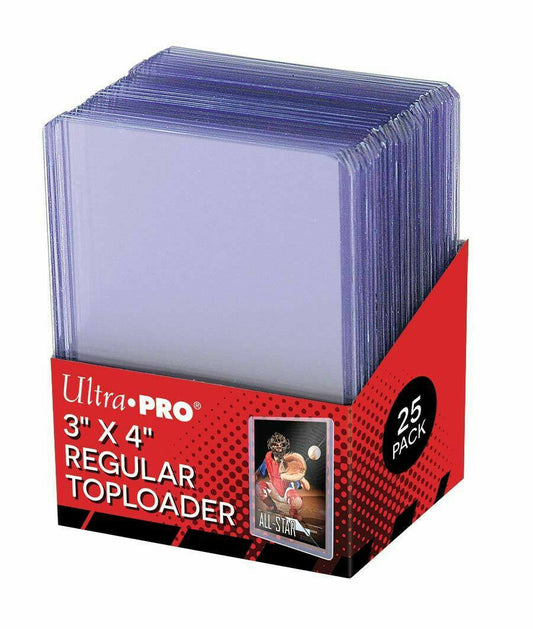 Ultra Pro Regular Toploaders | Clear