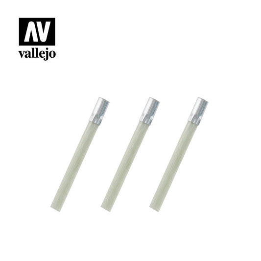 AV Vallejo Tools - Glass Fiber Brush Refills (4 mm) x3 T15002