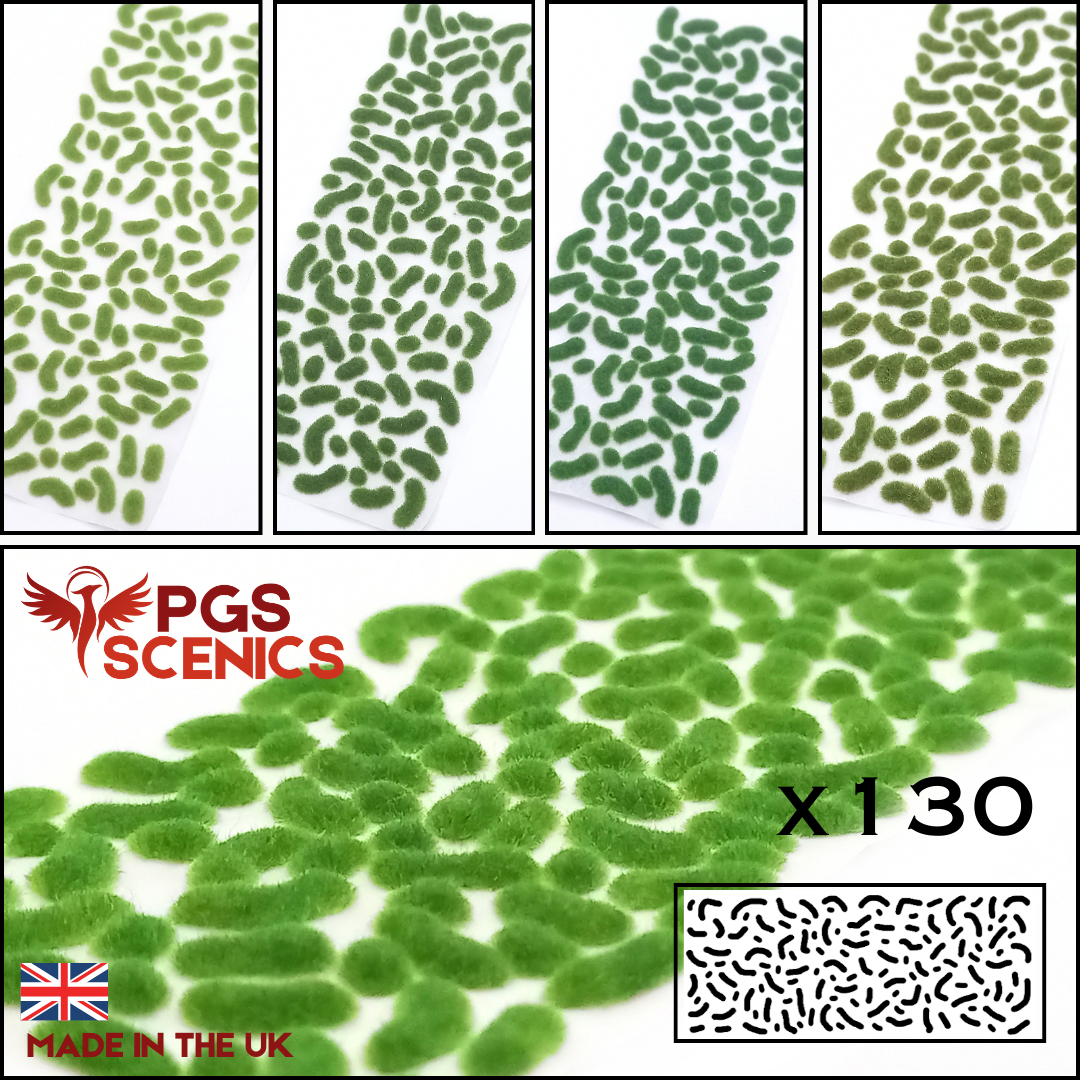 Autumn - x130 1mm Static Grass Tufts