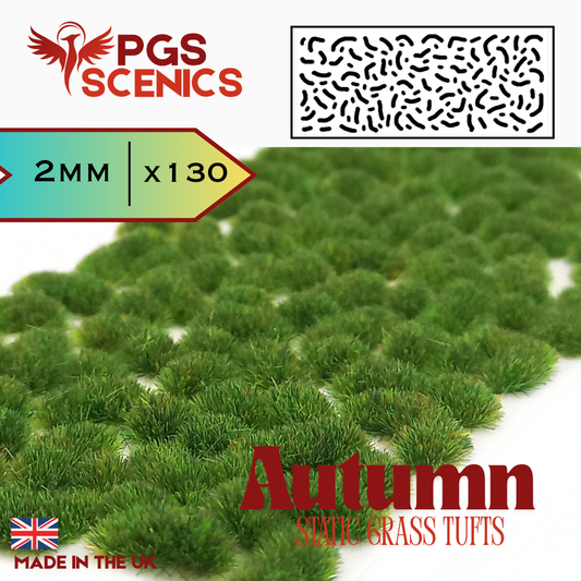 Autumn - x130 2mm Static Grass Tufts