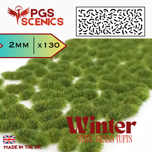 Winter - x130 2mm Static Grass Tufts