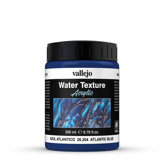 Water Texture - Atlantic Blue 200ml - VAL26204