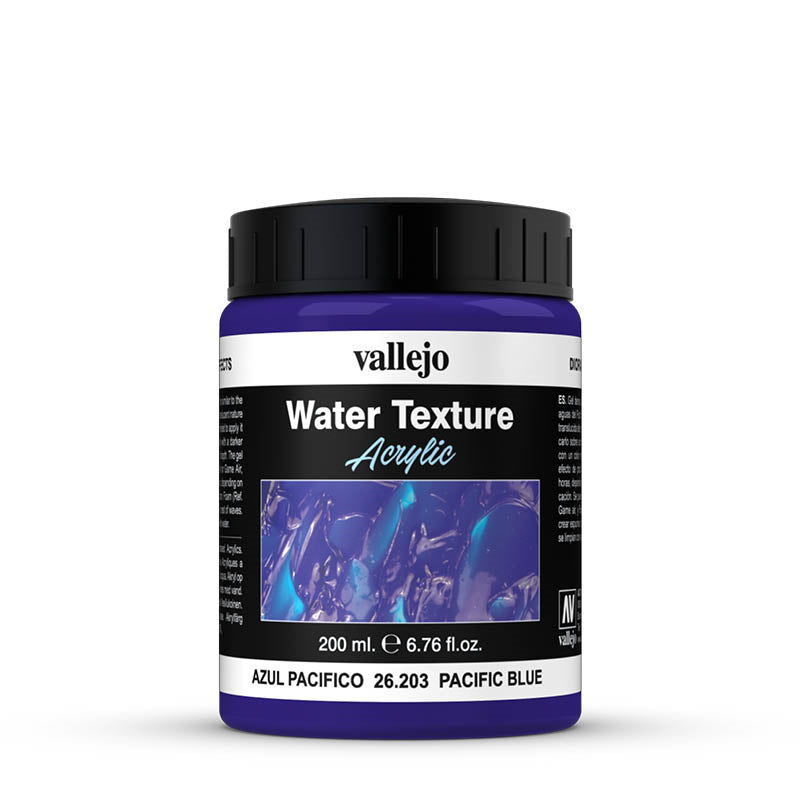 Water Texture - Pacific Blue 200ml - VAL26203